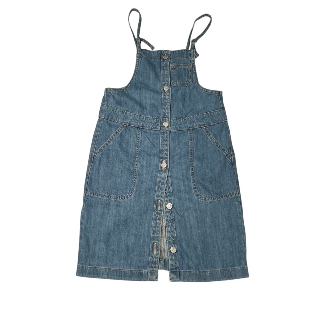 Old Navy Blue Kids Denim Overall Dress